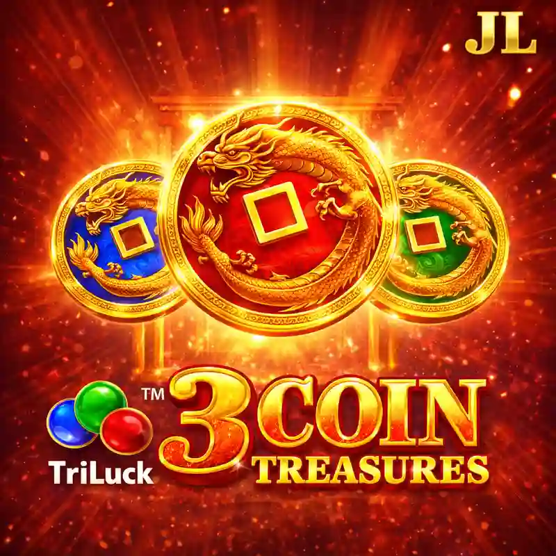 3 Coin Treasures Slot Game Jackpot