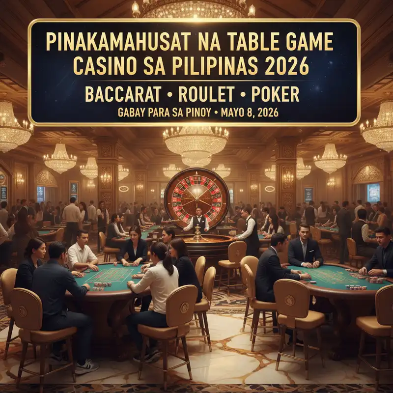 Pinakamahusay na Table Game Casino